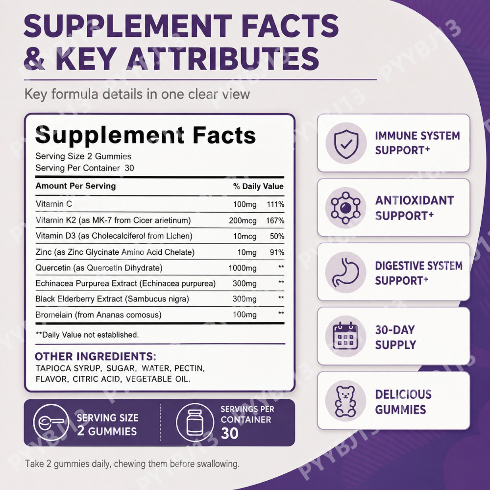 도크티어트 퀘르세틴 브로멜라인 구미 (비타민 C, D3 - Wellness Quercetin 리뷰 및 가격