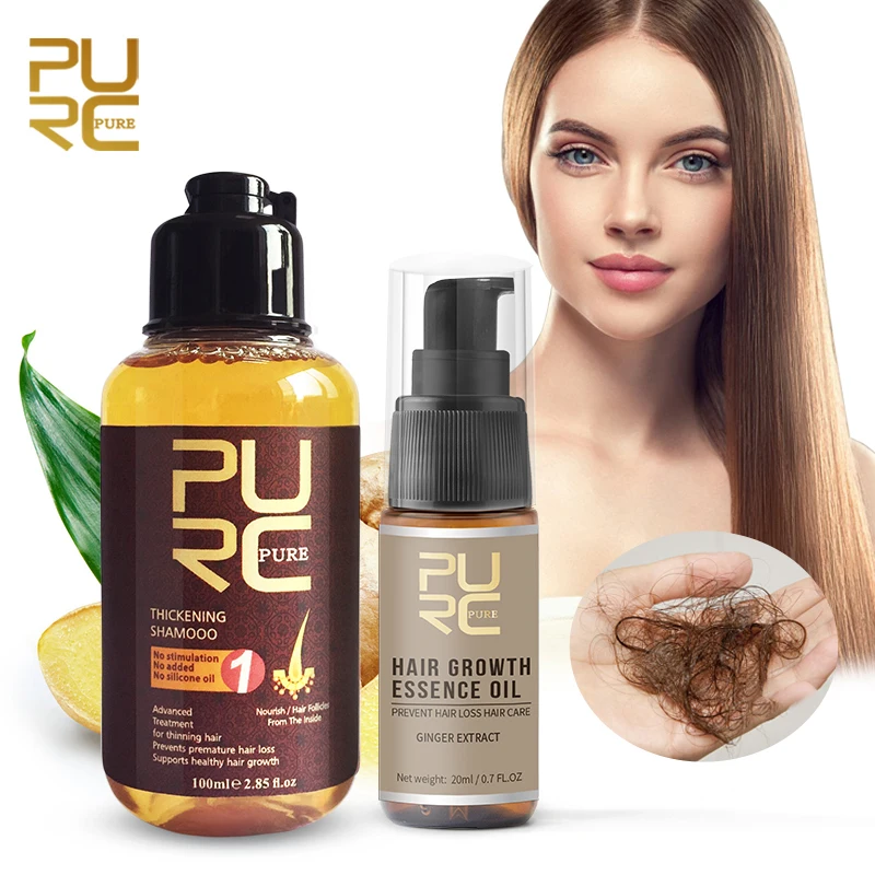 PURC 생강 헤어 샴푸 및 헤어 오일 세트, 모발 얇 - Licorice Root Sticks 리뷰 및 가격