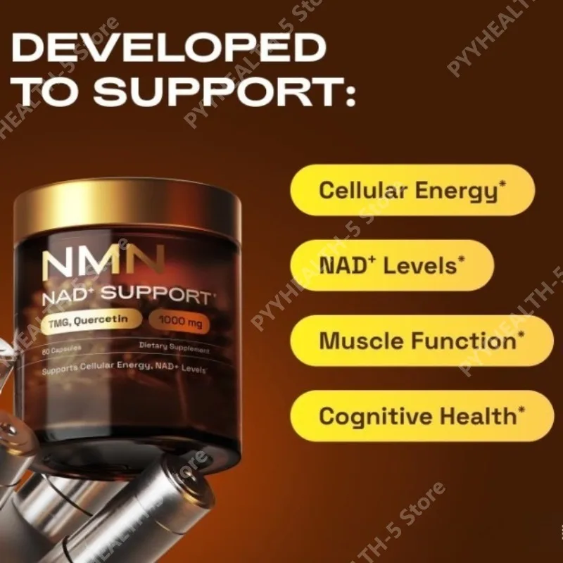 NMN NAD+ 지원 캡슐 1000mg, 퀘르세틴 함유 - Wellness Quercetin 리뷰 및 가격