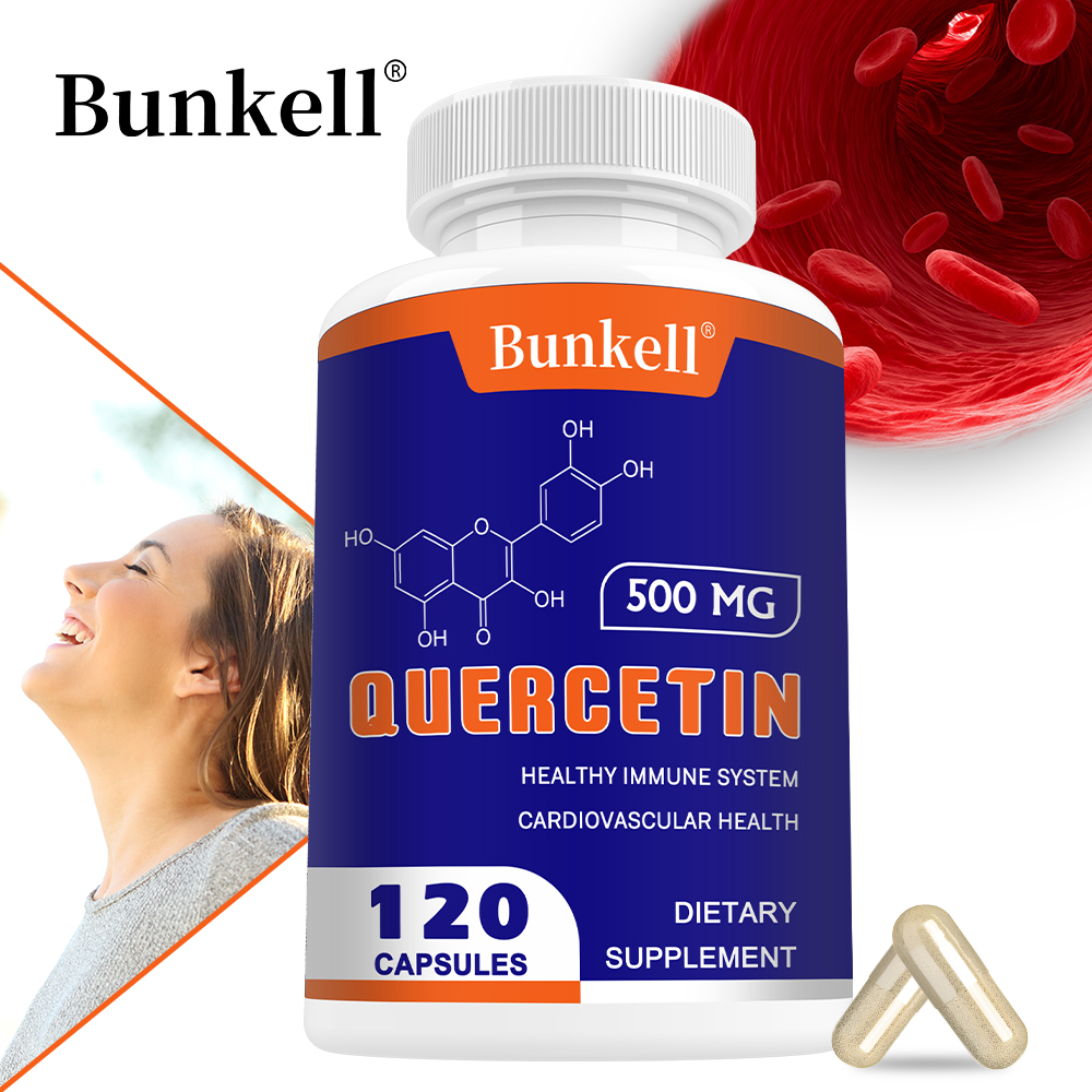 퀘르세틴 500mg 캡슐, 천연 항산화 보충제, 노화, - Wellness Quercetin 리뷰 및 가격